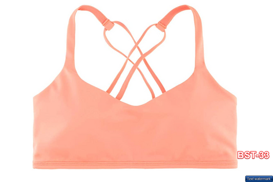 Undies.com Women's Low Impact Wire Free Studio Racerback Active Sports Bra Small
