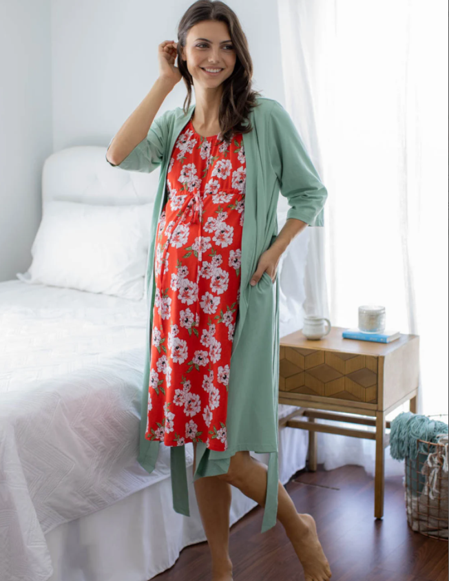 Baby Be Mine Maternity Labor Delivery Dress Sadie Small/Medium