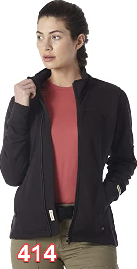 Wrangler Riggs Workwear Women's Full-Zip Moisture Wicking Work Jacket, Black XXL