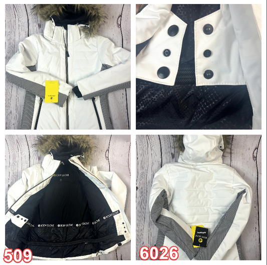 Body Glove Women's Softshell Ski Jacket Snow Jacket Hooded Winter Jacket Coat WT