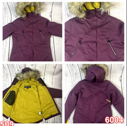 Body Glove Women's Softshell Ski Jacket Snow Jacket Hooded Winter Jacket Coat M