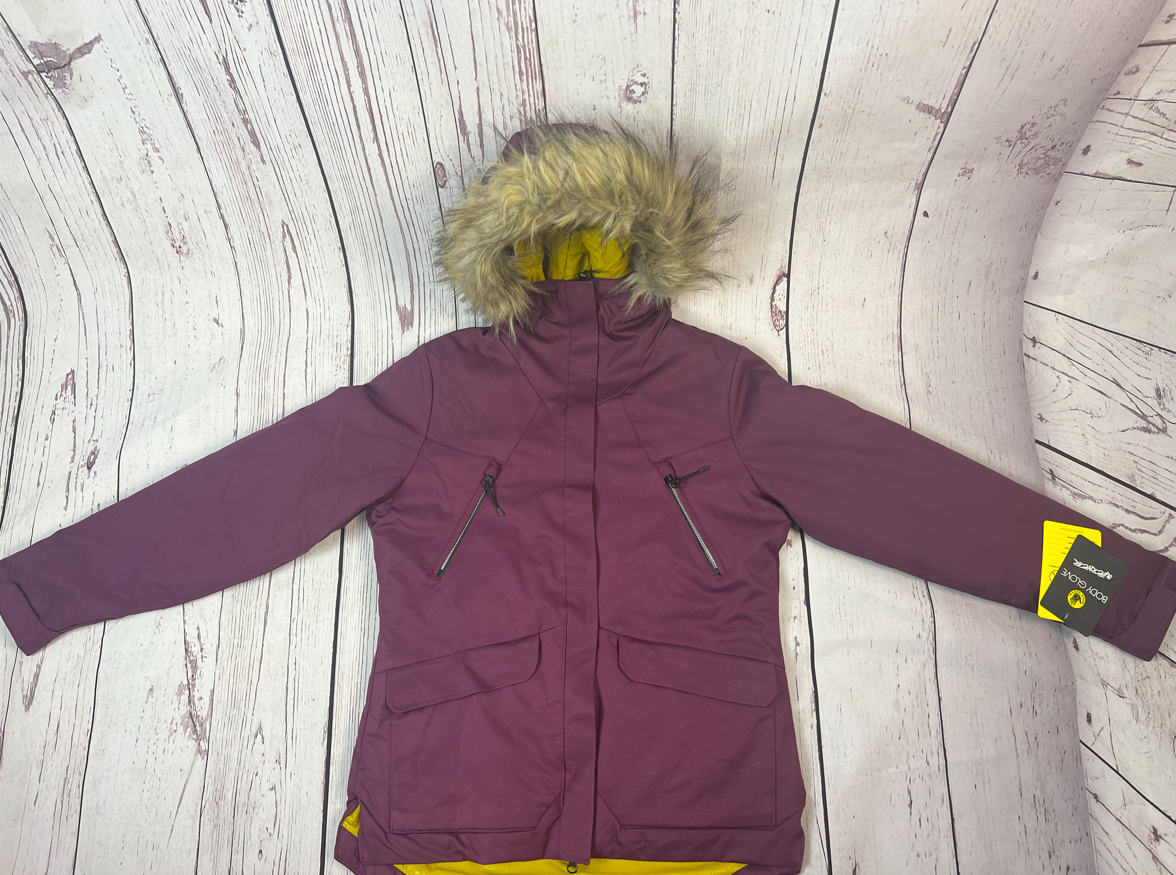 Body Glove Women's Softshell Ski Jacket Snow Jacket Hooded Winter Jacket Coat M