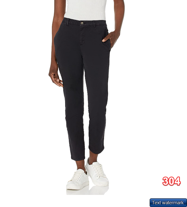 Brand - Daily Ritual Women's Girlfriend Chino, Navy, 14