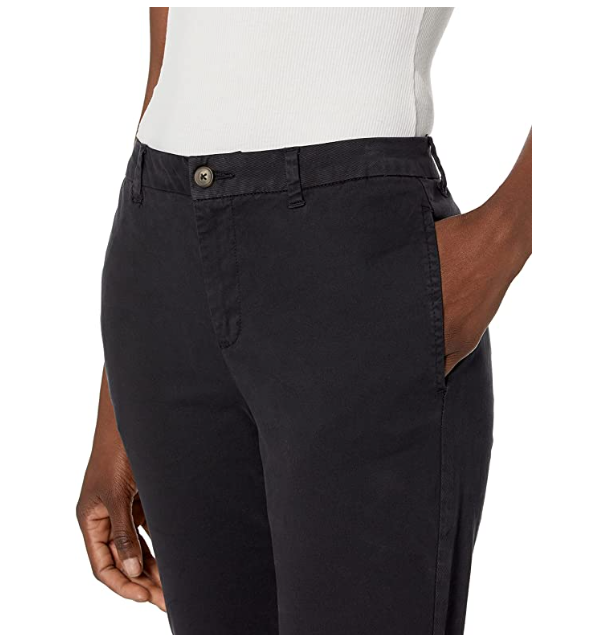 Brand - Daily Ritual Women's Girlfriend Chino, Navy, 14