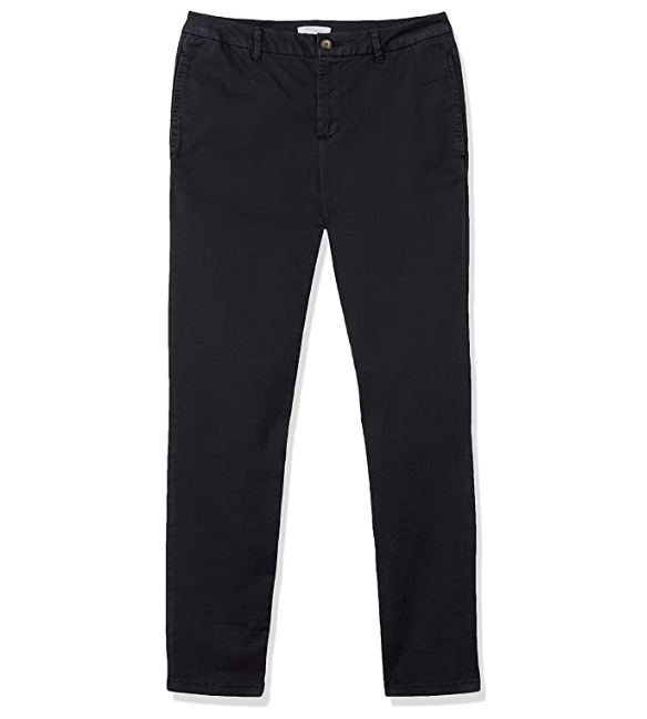 Brand - Daily Ritual Women's Girlfriend Chino, Navy, 14