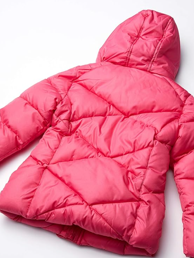 Vertical '9 Girls' Bubble Jacket Kids Girls Winter Jacket  Fuchsia/Pink, 3T