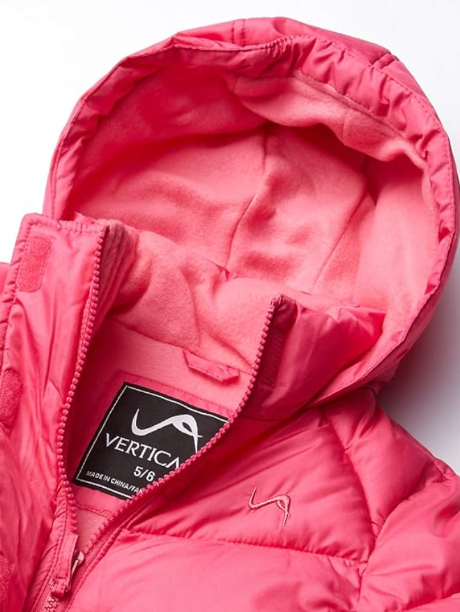 Vertical '9 Girls' Bubble Jacket Kids Girls Winter Jacket  Fuchsia/Pink, 3T