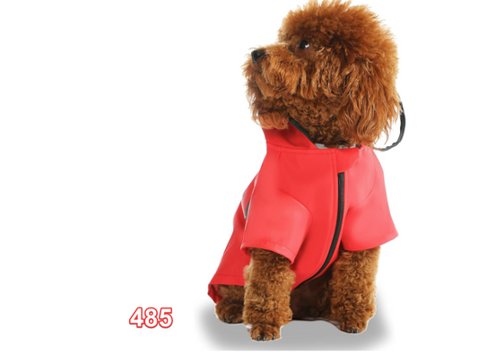 Wizland Dog Raincoat Dog Rain Jacket with Hood Lightweight Waterproof Jacket XL