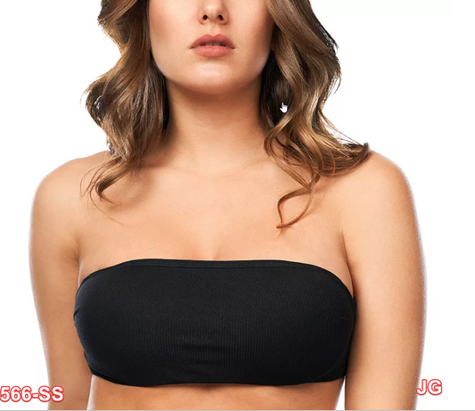 Women's Maidenform Backless Wireless Bandeau Bra M2249, Black, Size 4