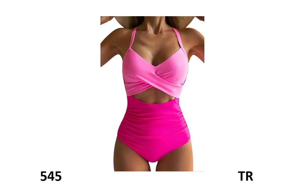 Eomenie Women 1Piece Swimsuits Tummy Control Cutout High Waisted Bathing Suit XL