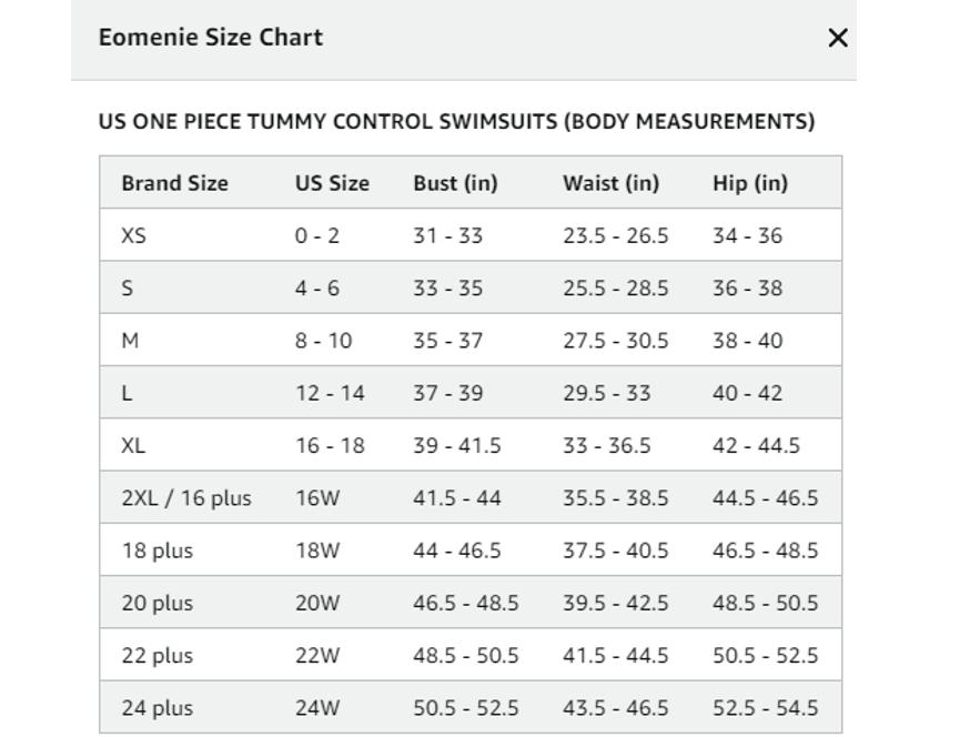 Eomenie Women 1Piece Swimsuits Tummy Control Cutout High Waisted Bathing Suit XL