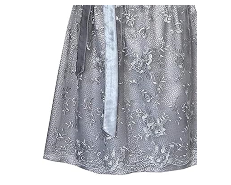 Alte Liebe 2pcs Oktoberfest Dress Women's German Dirndl Dress A341 /44 Grey