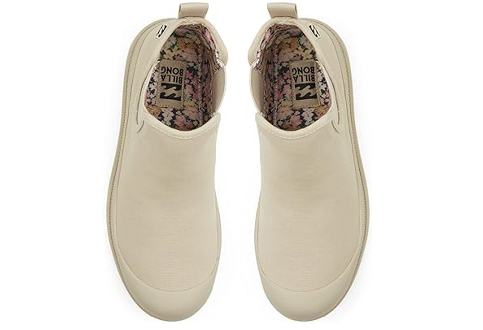 Billabong Women Sydney Chelsea Boot Vegan Friendly Fabric, 5in Shaft, Khaki, 7.5
