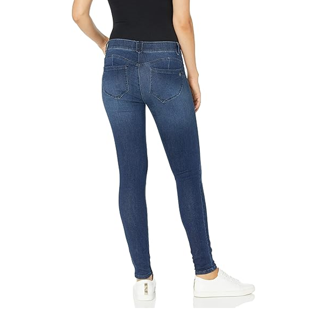 Democracy Women's Ab Solution Jegging, Super Stretch Denim, Blue, Size 12