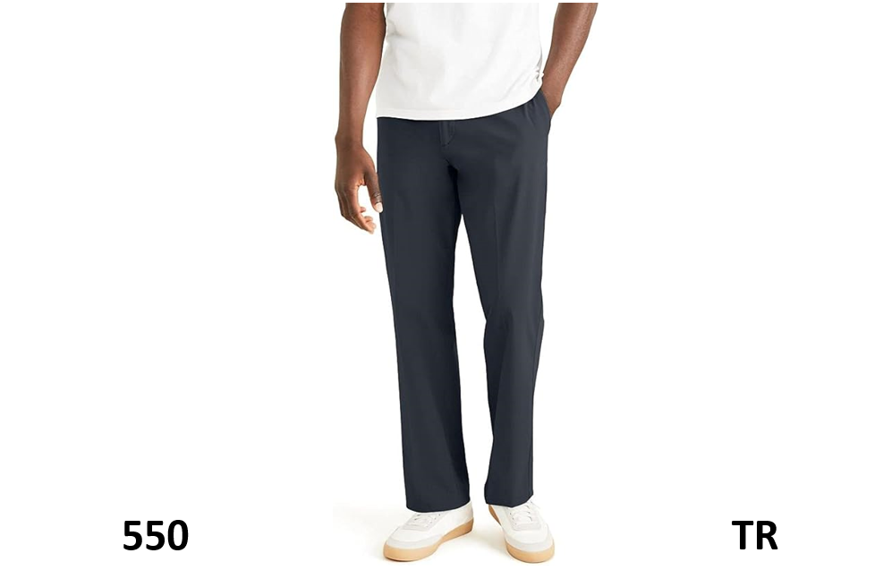 Dockers Men City Trouser Classic Fit Smart 360 Tech Pant,Nightwatch Blue,34WX32L