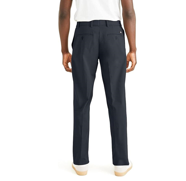 Dockers Men City Trouser Classic Fit Smart 360 Tech Pant,Nightwatch Blue,34WX32L