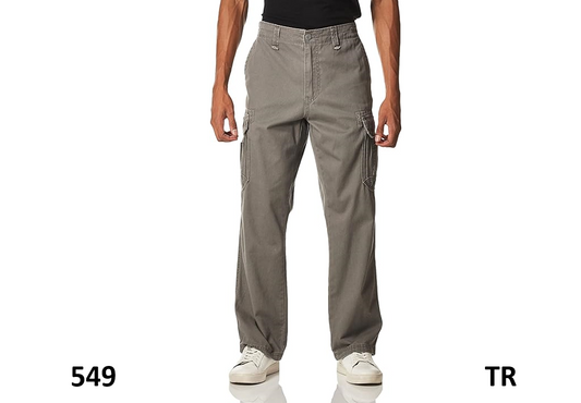 UNIONBAY Men's Survivor Iv Relaxed Fit Cargo Pant-Reg and Big, Black, 46W X 32L