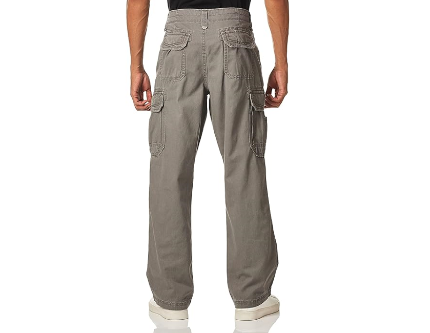 UNIONBAY Men's Survivor Iv Relaxed Fit Cargo Pant-Reg and Big, Black, 46W X 32L