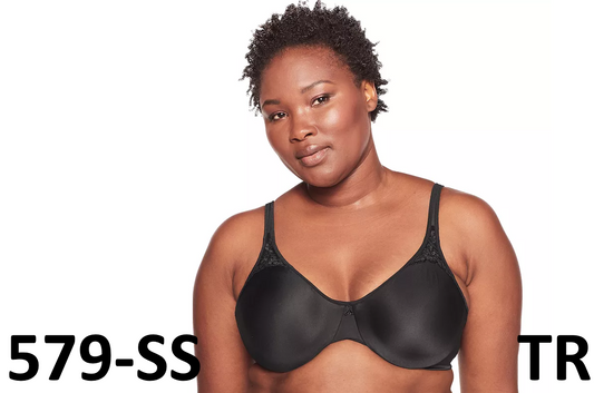 Bali® Passion For Comfort Full-Figure Minimizer Underwire Bra 3385, BLACK, 40DDD