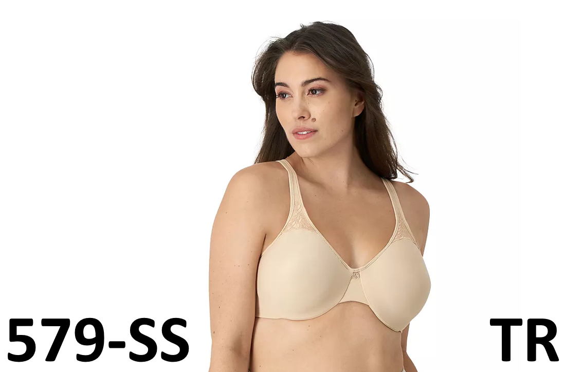 Bali Passion For Comfort Full-Figure Minimizer Underwire Bra, Soft Taupe, 44DD