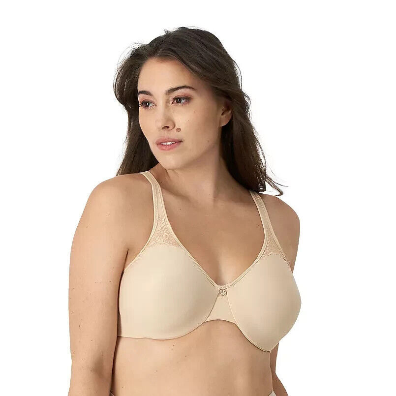 Bali Passion For Comfort Full-Figure Minimizer Underwire Bra, Soft Taupe, 44DD