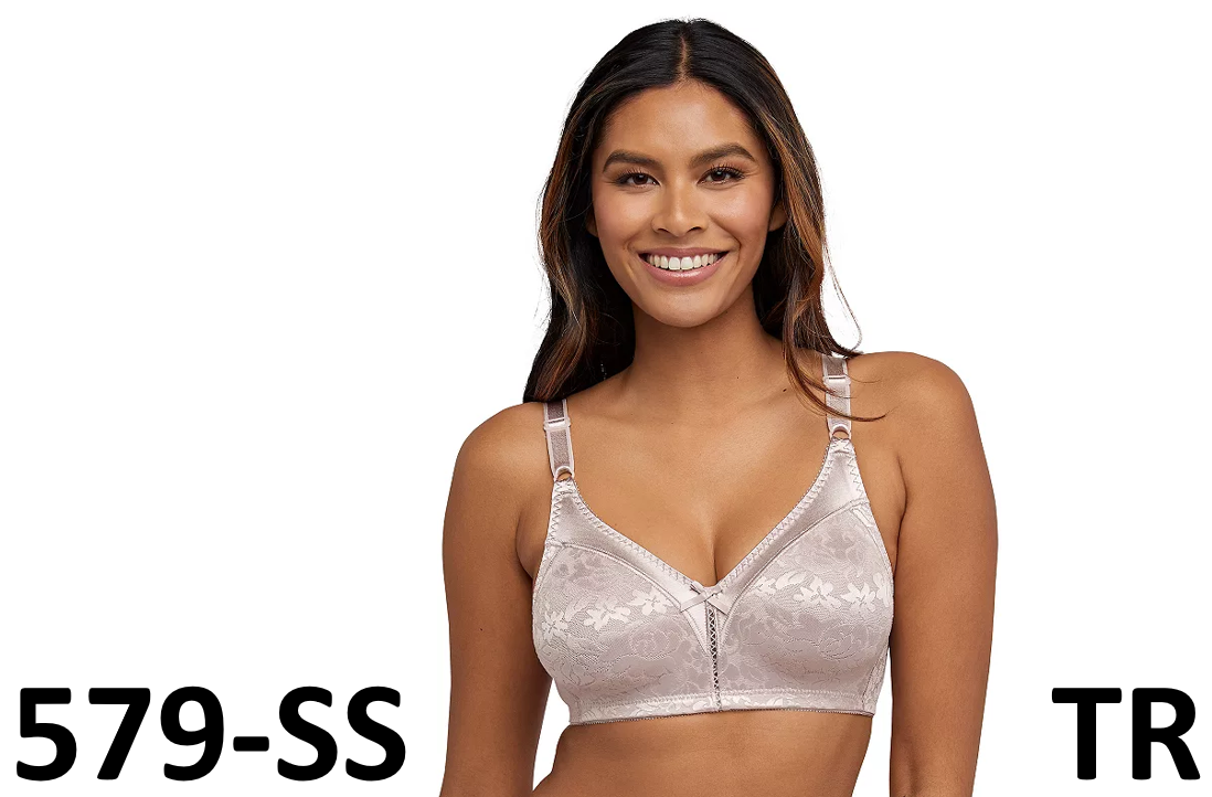 Bali® Double Support® Lace Wireless Full-Figure Bra, 3372 GLOSS, 42DD