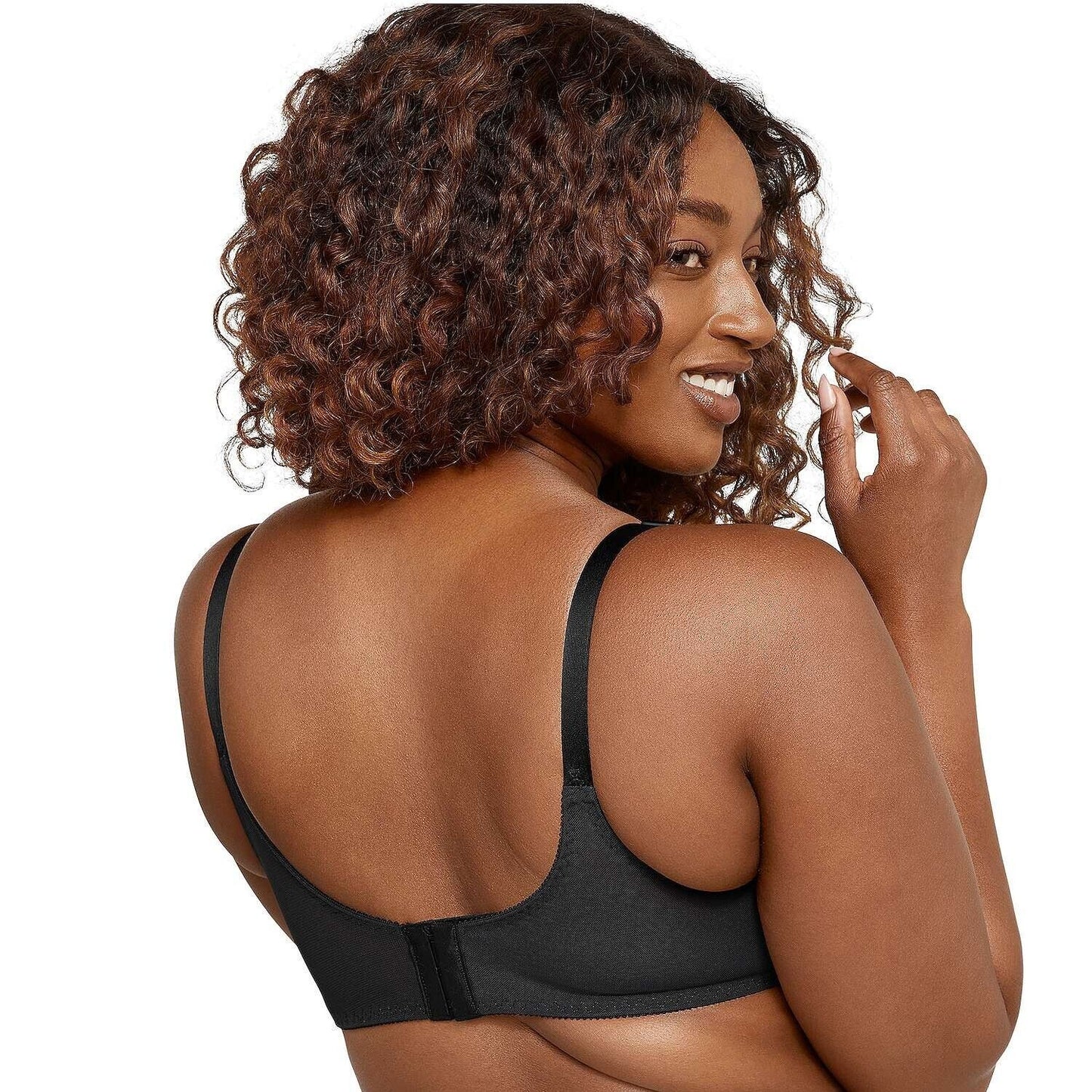 Bali® Flower Full-Figure Underwire Bra, 0180 WHITE, 44D