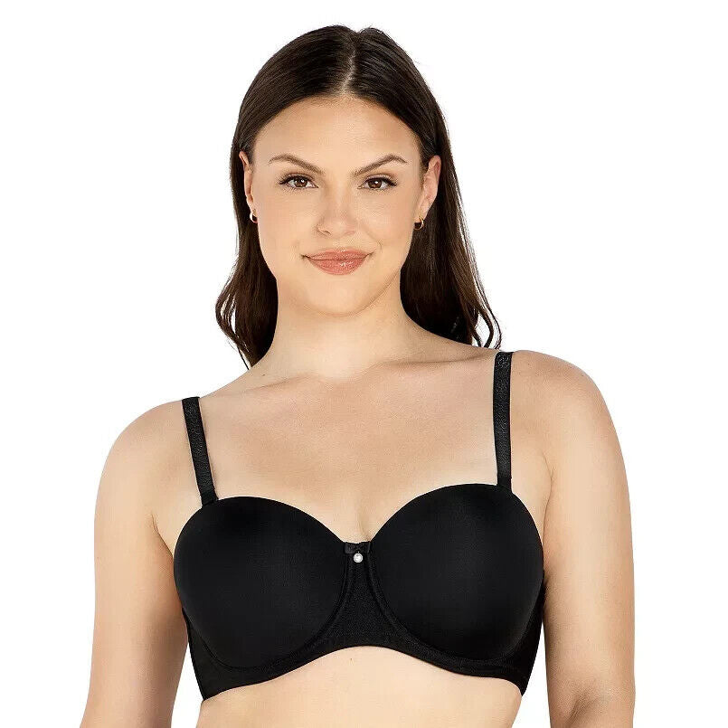 Women's Parfait Elise Convertible Strapless Bra, P60915 BLACK, 44G