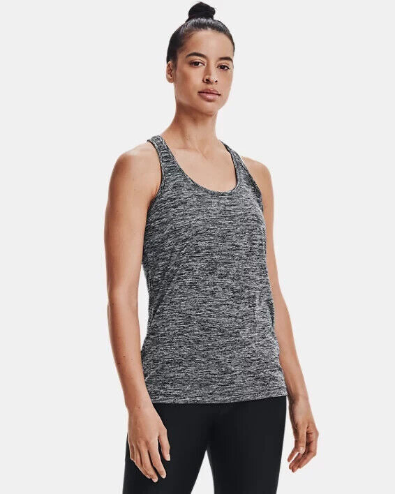 Under Armour Women's UA Tech™ Twist Tank, 001 Black, X-Small