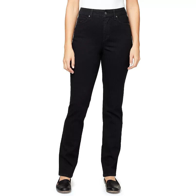 Women's Gloria Vanderbilt Amanda Slim Jeans, Black, 20WS