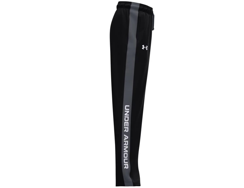 Under Armour Boy's Brawler 2.0 Pants, Quick Dry, Comfort, Black (001)/White, YXL