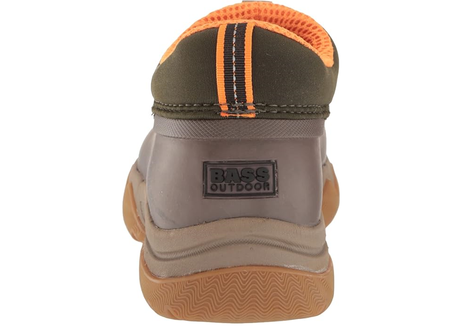 BASS OUTDOOR Women Field Duck Low Slip On Hiking Shoe,Rubber Sol DEEP LCHN GN,10
