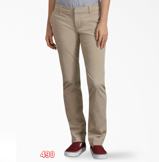 Women's Perfect Shape Straight Fit Pants, Rinsed Oxford Stone 14/34R