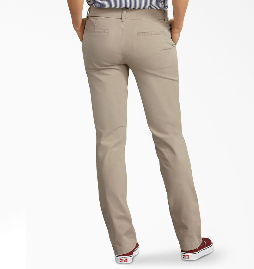 Women's Perfect Shape Straight Fit Pants, Rinsed Oxford Stone 14/34R