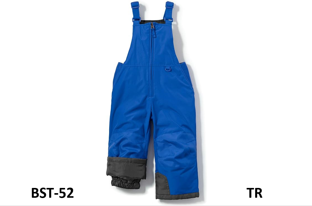 TSLA Kids & Boys & Girls Winter Snow Bibs, Waterproof Insulated Overalls Blue S8