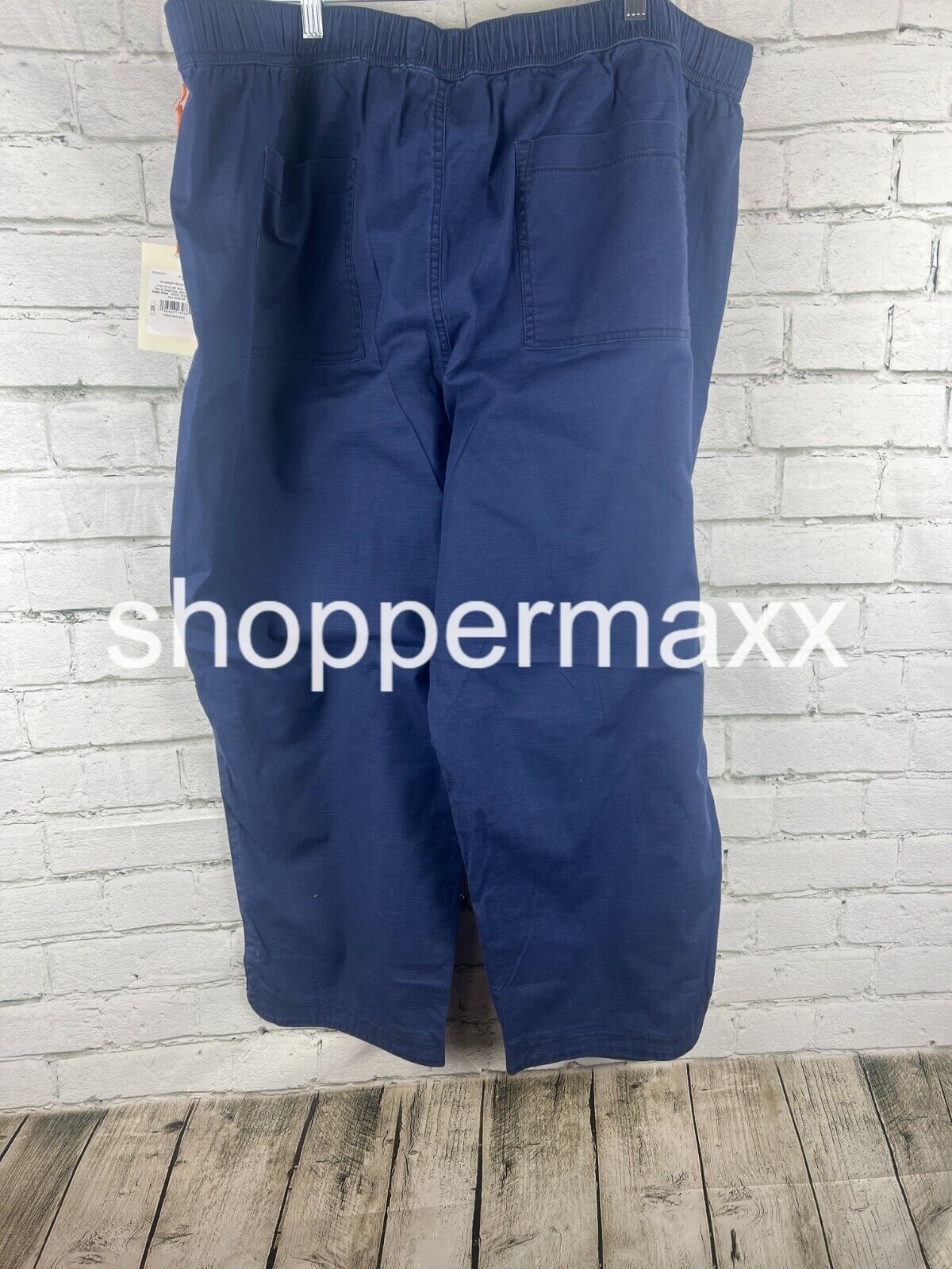 Women's Relaxed Fit Tapered Jogger Pants - Knox Rose, Color- Blue, Size- 2X