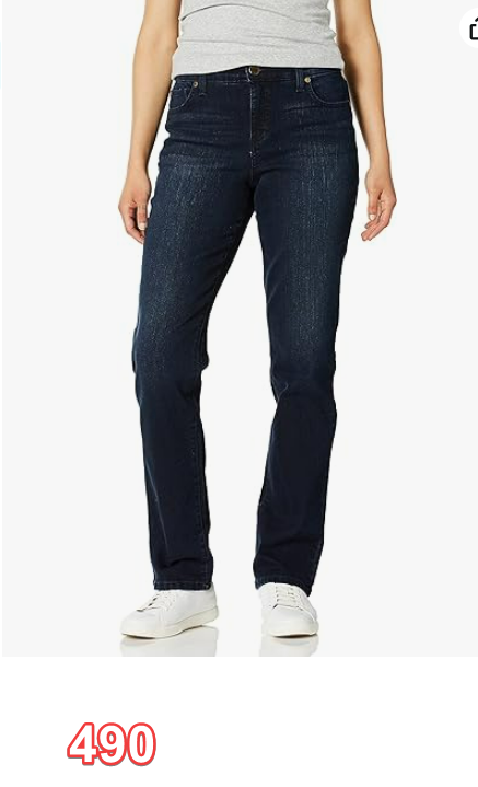 Bandolino Women's Mandie Signature Fit High Rise Straight Leg Jean, Nightfall 16