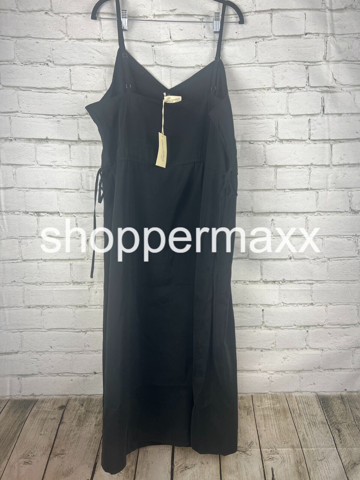 Women's Sandwash Cami Maxi Tank Dress - Universal Thread, Color- Black, Size- 1X