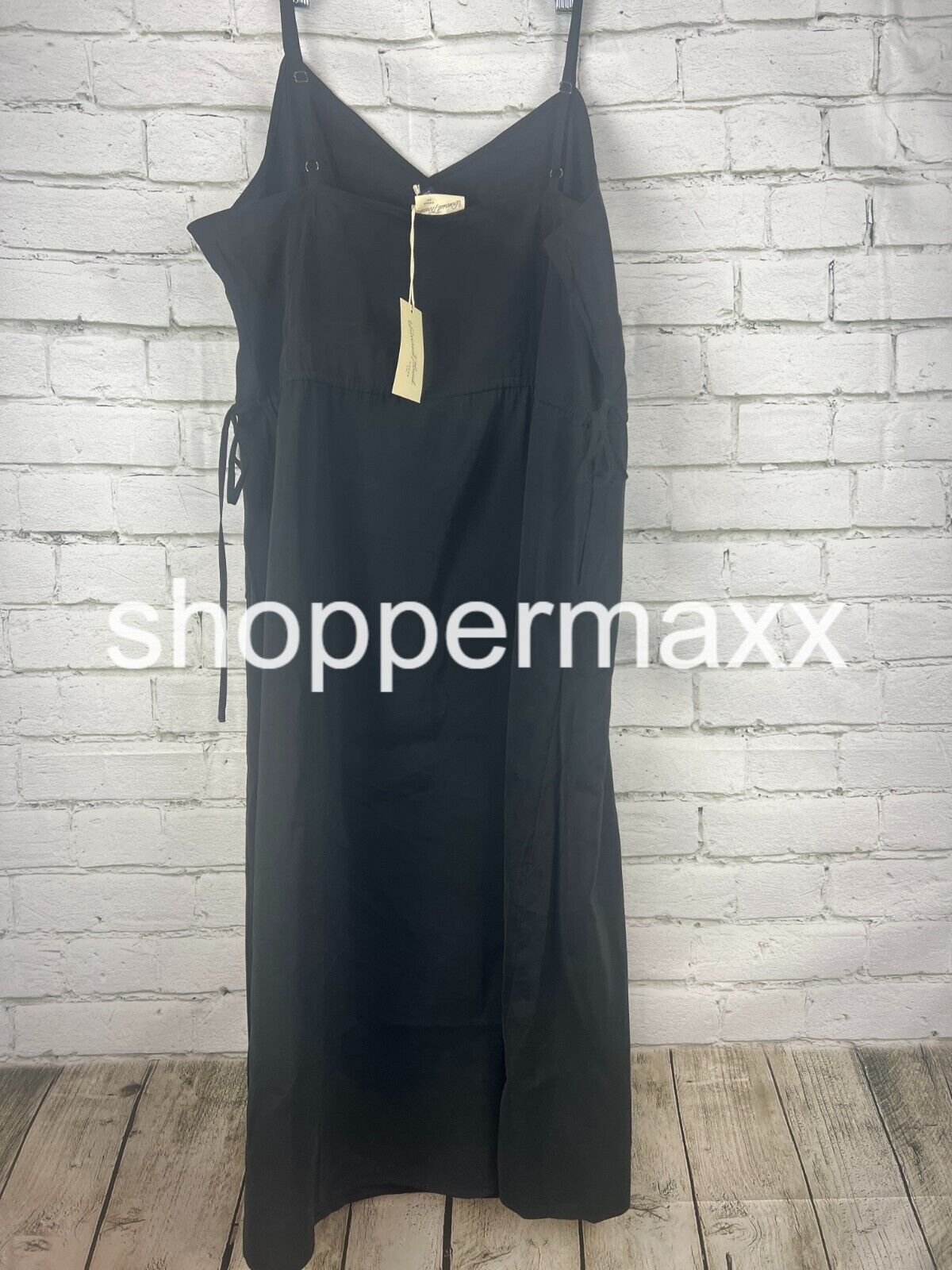 Women's Sandwash Cami Maxi Tank Dress - Universal Thread, Color- Black, Size- 1X
