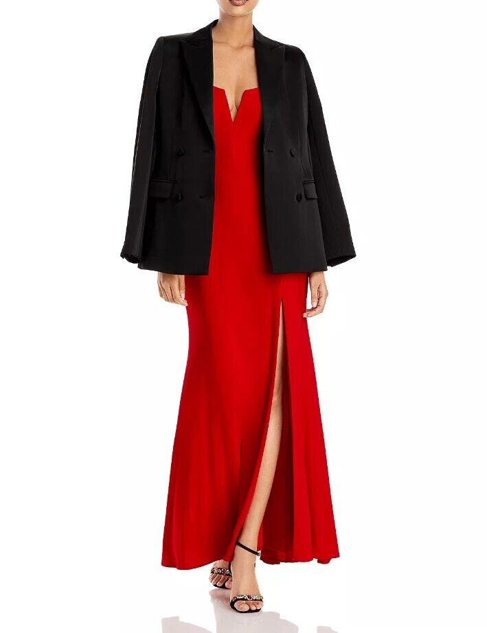 AQUA Off-The-Shoulder Gown - 100% Exclusive Red SIZE 10