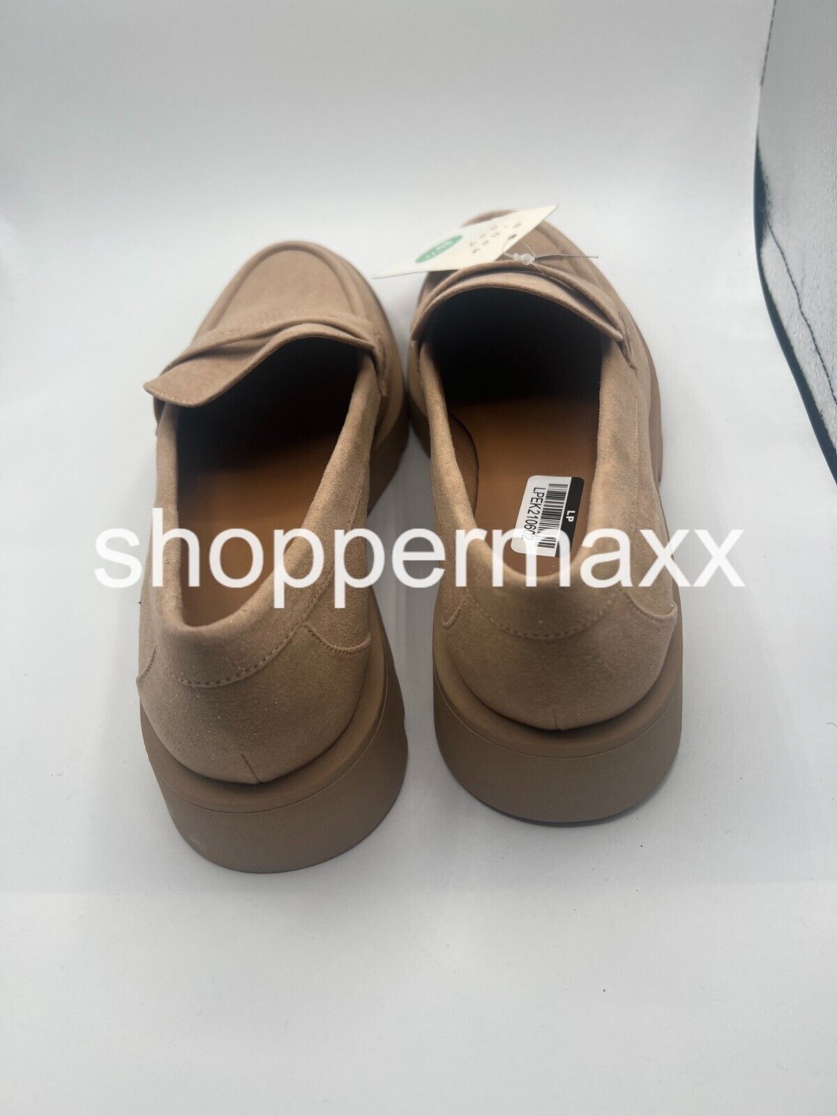 Women's Archie Loafer Flats - A New Day, Color-Taupe, Size- 8.5