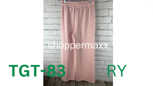 Women's Sandwash Wide Leg Pants - All In Motion, Color- Light Pink, Size-Small