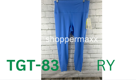 Women's Ultra High-Rise Flex Leggings - All in Motion, Vibrant Blue, Size- Large