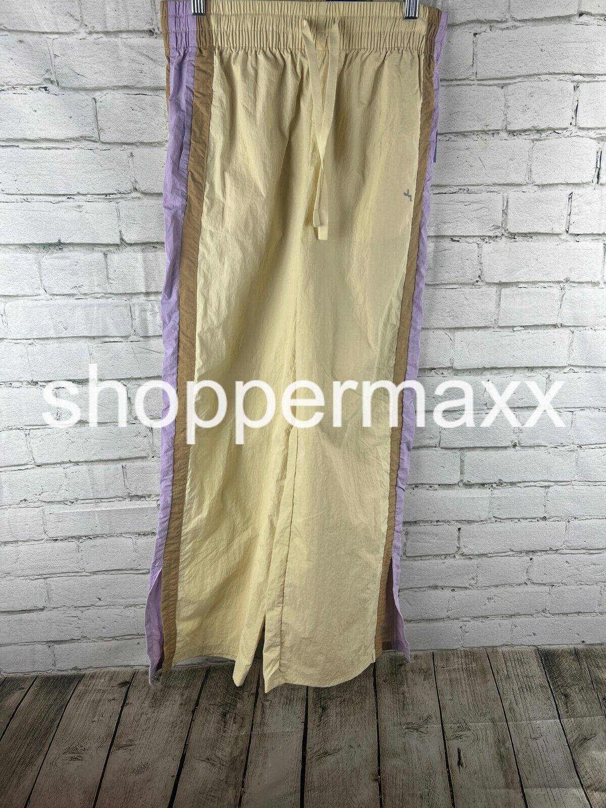 Women's Wide Leg Pants - JoyLab, Color- Ivory, Size- M
