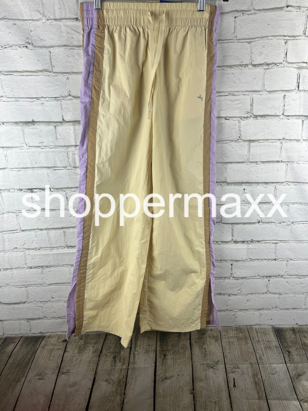 Women's Wide Leg Pants - JoyLab, Color- Ivory, Size- M