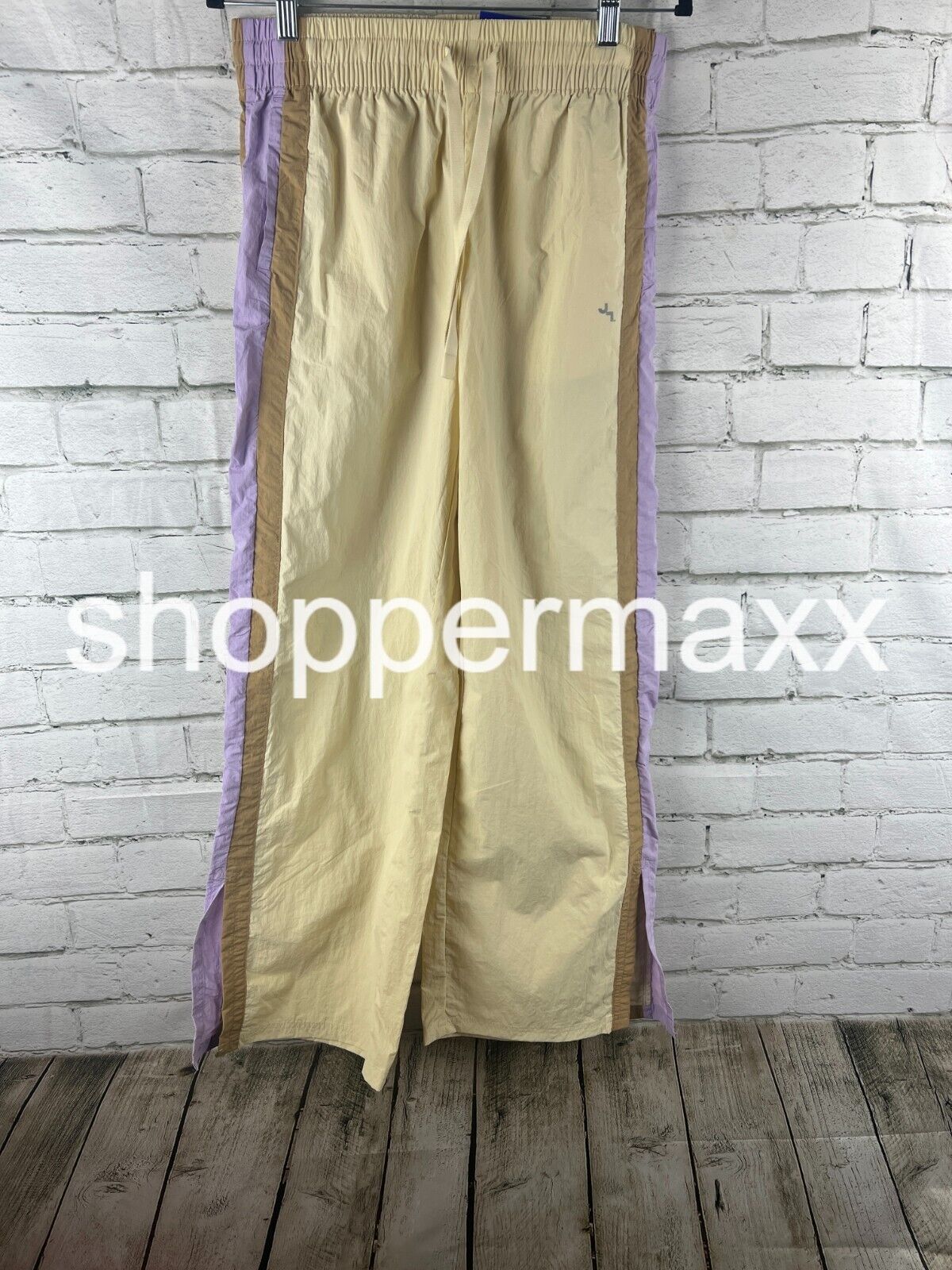 Women's Wide Leg Pants - JoyLab, Color- Ivory, Size- M