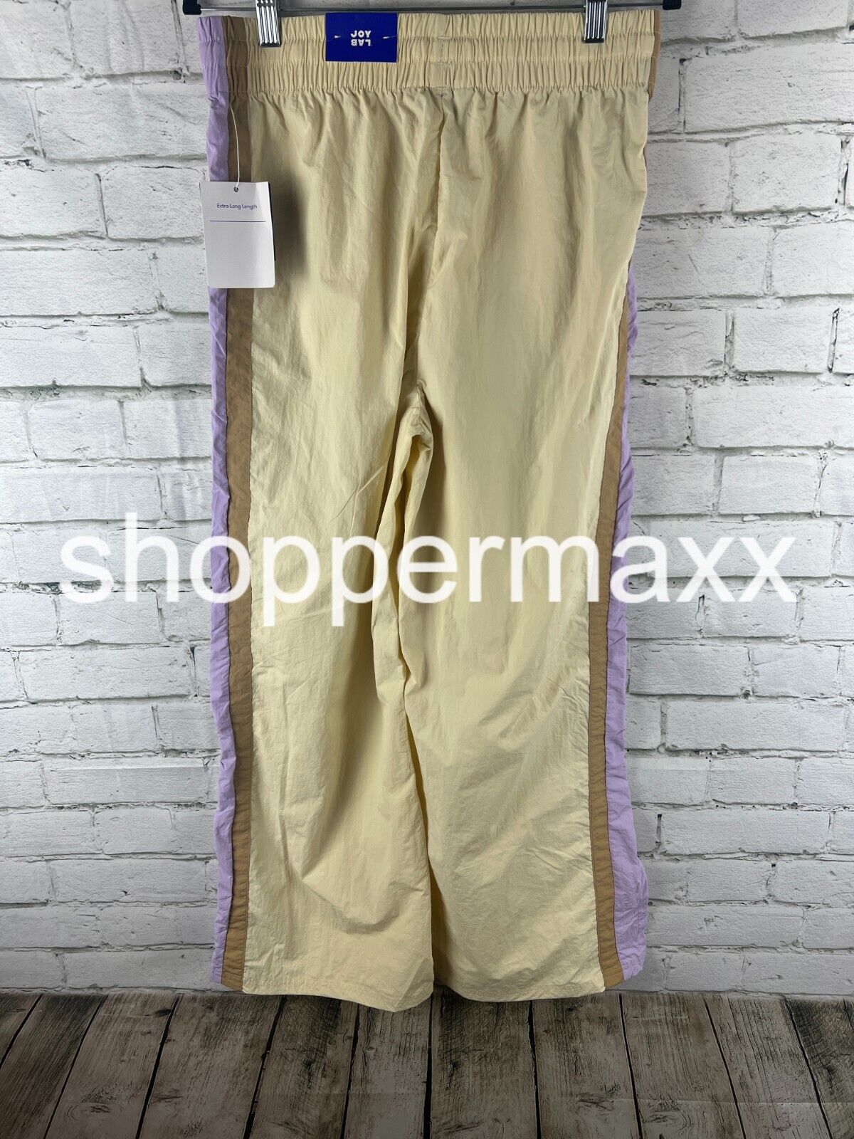 Women's Wide Leg Pants - JoyLab, Color- Ivory, Size- M