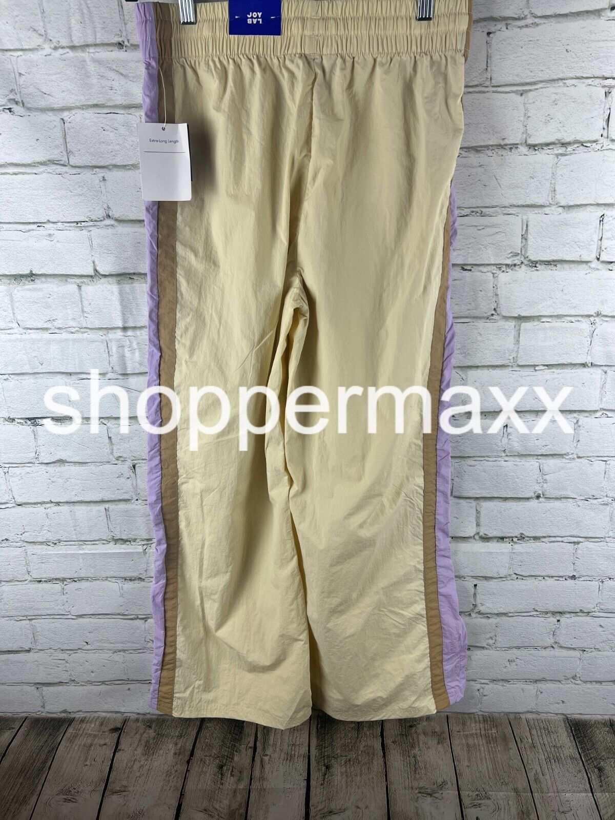 Women's Wide Leg Pants - JoyLab, Color- Ivory, Size- M