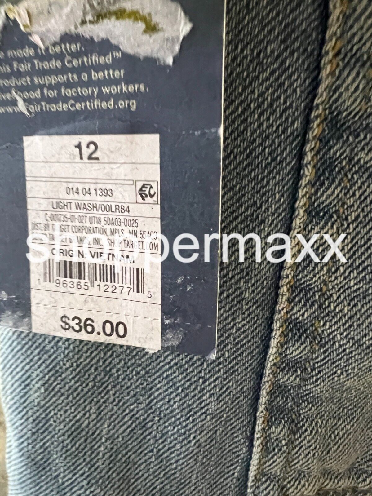 Universal Thread Women's High-Rise Straight Jeans, Color-Light Wash, Size- 12