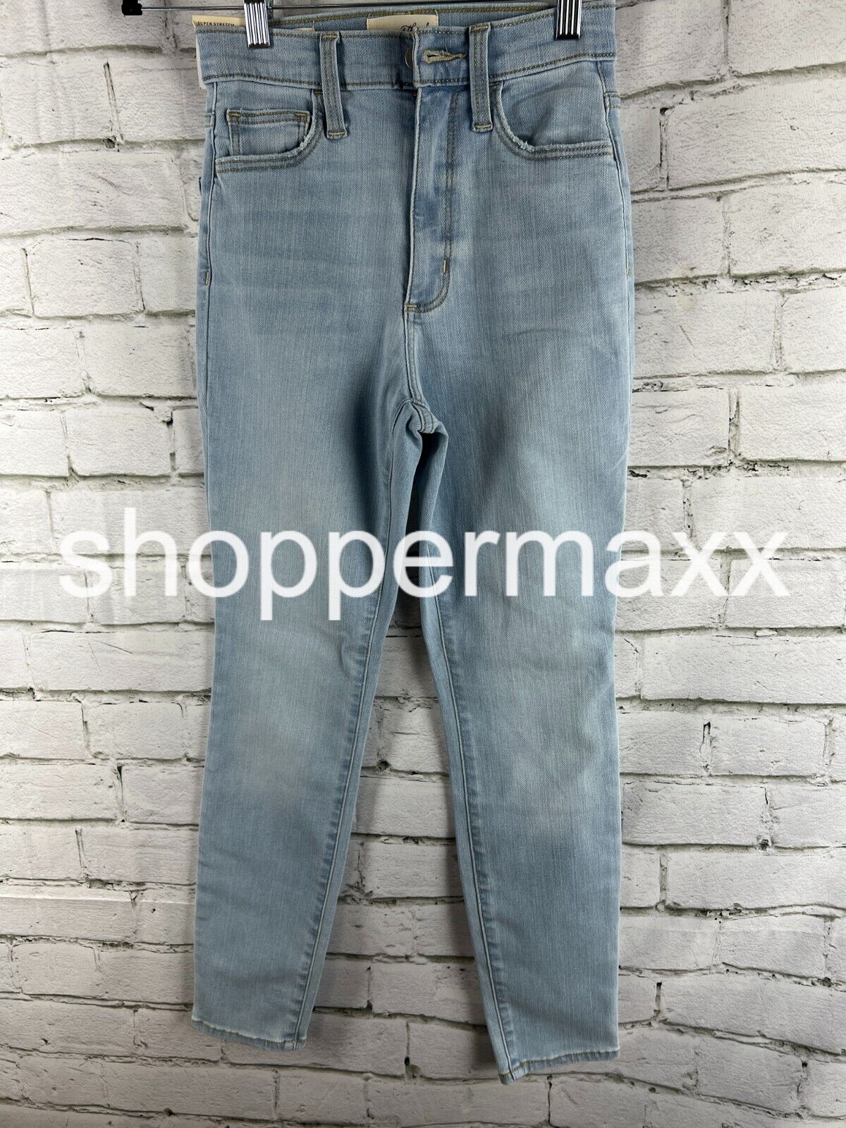 Women's High-Rise Skinny Jeans - Universal Thread, Color- Light Blue, Size- 4 SH